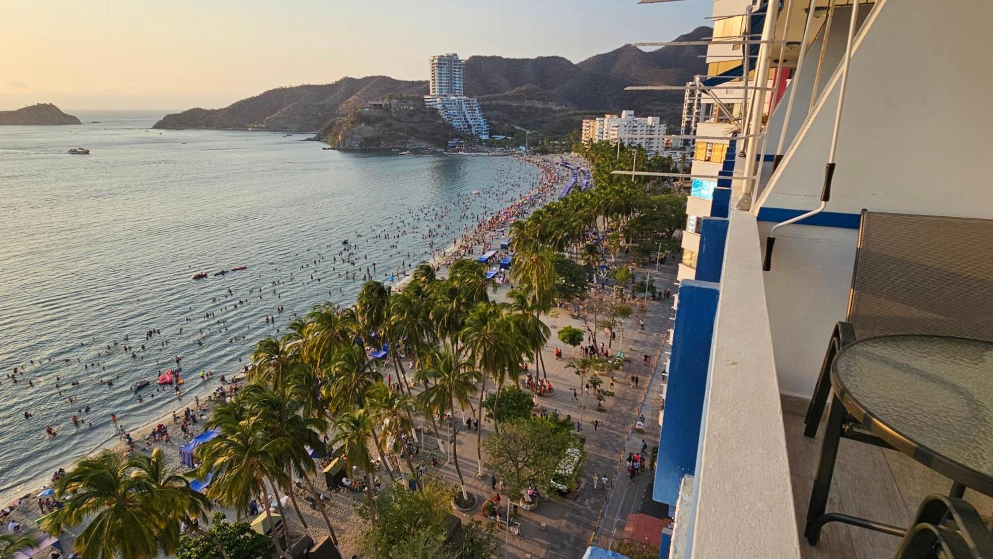 Apartamento 1403 Edificio Karey El Rodadero Santa Marta  Bagian luar foto