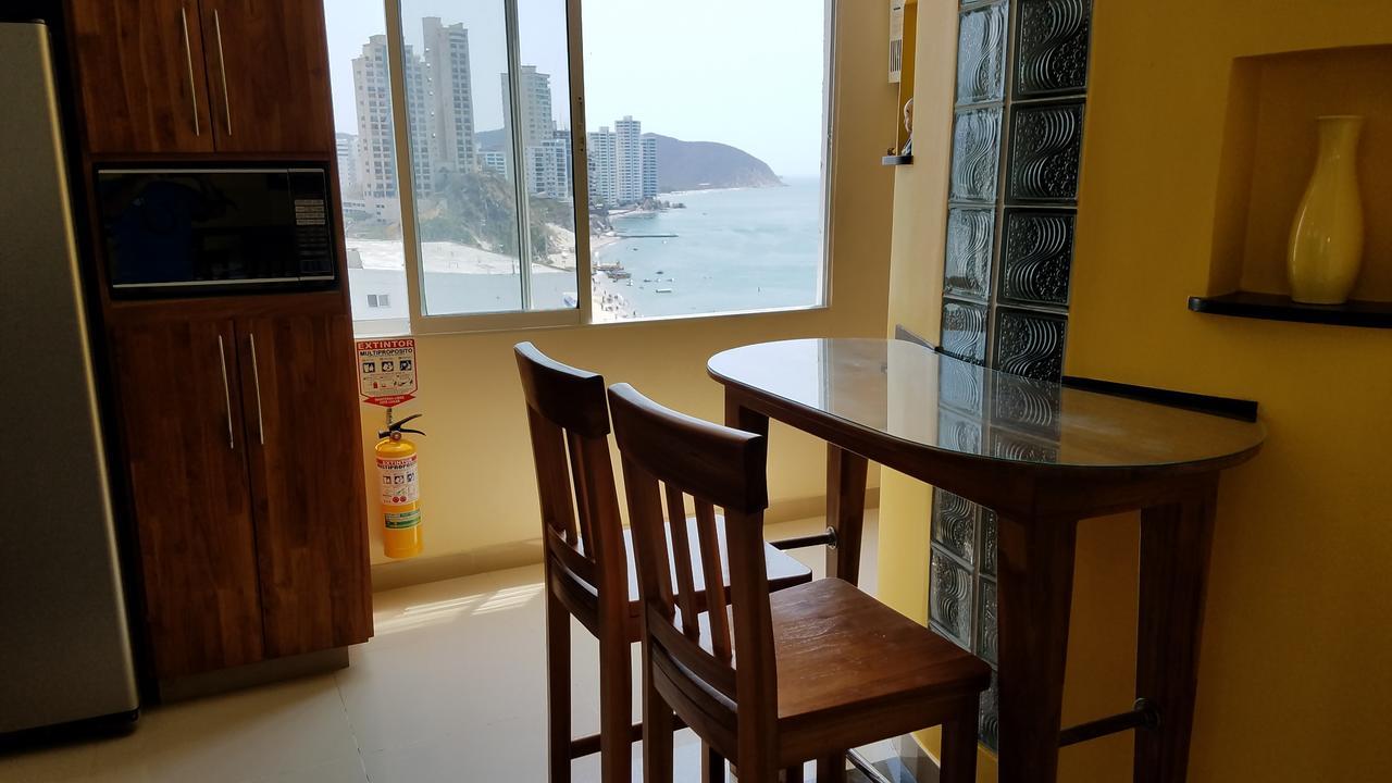 Apartamento 1403 Edificio Karey El Rodadero Santa Marta  Bagian luar foto