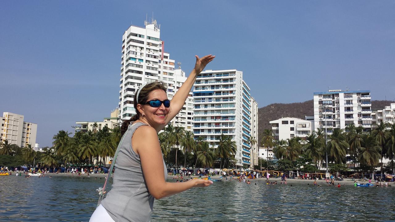 Apartamento 1403 Edificio Karey El Rodadero Santa Marta  Bagian luar foto