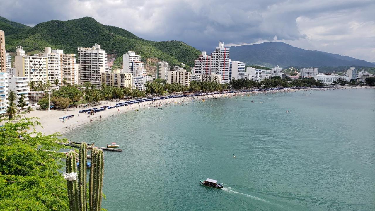 Apartamento 1403 Edificio Karey El Rodadero Santa Marta  Bagian luar foto